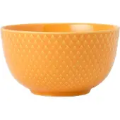Lyngby Porcelæn Rhombe skål Ø11 cm Gul