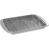Nordic Ware Ovn spr?d bageplade 17,10 x 12,40 x 1,40 tommer Naturlig