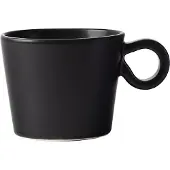 PotteryJo Daria kop med hank 2-pak Ink black