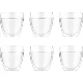 Bodum Pavina Outdoor dobbeltvægget plastglas 6-pak 25 cl