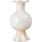 Fyrklövern Mella vase 30 cm Taupe sand/Offwhite
