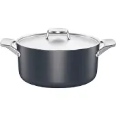 Fiskars Taiten gryde med låg 3,5 l Sort