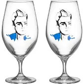 Kosta Boda All about you ølglas 40 cl 2-pak Celebrate him