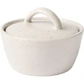 Broste Copenhagen Nordic Vanilla skål med låg Ø8 cm