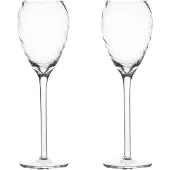By On Opacity champagneglas 16 cl 2-pak Klar