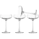 By On Opacity champagneglas 30 cl 4-pak Klar