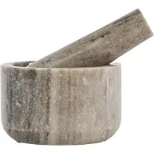 Sagaform Sten morter Ø11 cm Beige