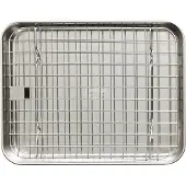 Culimat gastro fad med afkølingsrist 26,4x20,5x2,5cm