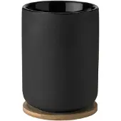 Stelton Theo termokrus med underlag 25 cl Black