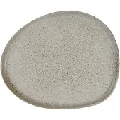 Aida Raw Organic frokosttallerken 24x21 cm Sandy beige