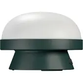 Rosendahl Soft Spot dots solcellelampe Ø11,5 cm Forest green