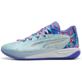 Puma Stewie 4 Prism Basketball Shoes Women, Shoes, White/Light Aqua, 47