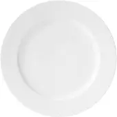 Lyngby Porcelæn Rhombe tallerken hvid Ø 27 cm