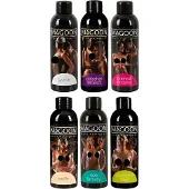 Magoon sæt med duftolier til erotisk massage 100 ml x 6 stk.