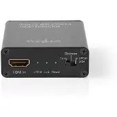 Nedis Hdmi-lyduddrager Hdmi Ind Til Hdmi Toslink Ud 4k Metal 3.5 Mm 60hz