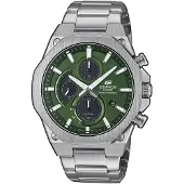 Casio Ure - - EFS-S570D-3AUEF - Rustfrit stål - Grøn urskive - Vandtæt 10 bar