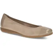 Caprice Ballerina, beige, made of Leather, Size 42