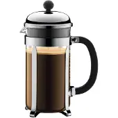 Bodum Chambord - Fransk trykkande - Størrelse 17.1 x 10.5 cm - Højde 24.5 cm - 1 L - skinnende