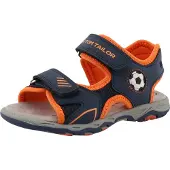 Tom Tailor Åbne sko navy / orange