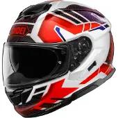 Shoei GT-Air 3 Hike TC-10 Integralhjelm Hvid/Blå/Rød S
