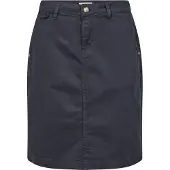 Cream Nederdel 'Berta' navy