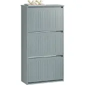 SoBuy Skoskab med 3 rum, 61x120x26 cm