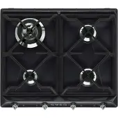 Smeg Sr964ngh 60 Cm Gasglasplade 4 Blus