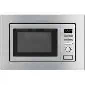 Smeg Fmi020x 1000w Indbygget Mikrobølgeovn Med Grill