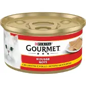 Gourmet -vådfoder 24 x 195 g - And & Kylling