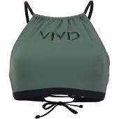 Vivid Bikinioverdel mørkegrøn / sort