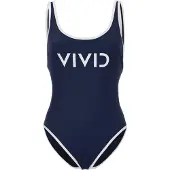 Vivid Badedragt marin / hvid