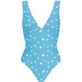 Vivid Badedragt azur / hvid