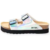 Bayton Pantoletter 'Atlas' blandingsfarvet