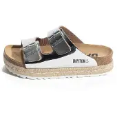 Bayton Pantoletter 'Alcee' sølv