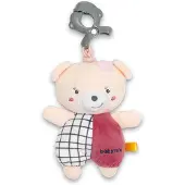 Baby Mix Teddy bear pink musikboks vedhæng