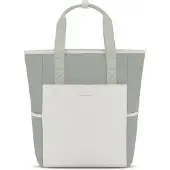 Kapten & Son Rygsæk 'Lindby' pastelgrøn / offwhite