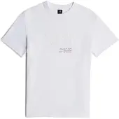 G-Star Bluser & t-shirts 'Originals T-Shirt' mørkerød / hvid