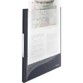 Esselte Displaymappe Panorama Vivida PP m/40 lommer sort - (10 stk.)