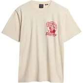 Superdry Superdrytil mænd. M1012113A Trade Tools loose-fit T-shirt cremehvid (XXL), Casual, Bomuld, Korte ærmer