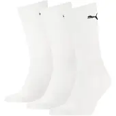 Puma Crew Sock (3-Pack) Men, Clothing, White, 35/38