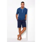 Arizona Pyjamas kort navy