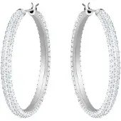 Swarovski Øreringe 'Dextera' sølv