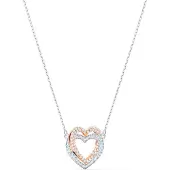 Swarovski Kæde 'Hyperbola' guld / sølv / transparent