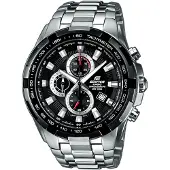 Casio Herreur EF-527D-1AVEF Edifice Sort/Stål Ø45.5 mm