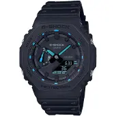 Casio Herreur GA-2100-1A2ER G-Shock Sort/Resinplast Ø45.4 mm