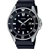 Casio Herreur MDV-107-1A1VEF Collection Sort/Gummi Ø44.2 mm