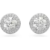 Swarovski Øreringe 'Una' sølv