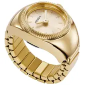 Fossil Dameur ES5246 Watch Ring Guldfarvet/Guldtonet stål Ø15 mm