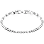 Swarovski Armbånd 'Imber' sølv / transparent