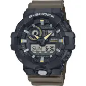 Casio Herreur GA-710TU-1A3ER G-Shock Sort/Gummi Ø53.4 mm